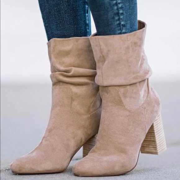 Block Heel Darby Slouchy Heeled Boot Oasis Society Shoes Mavis
